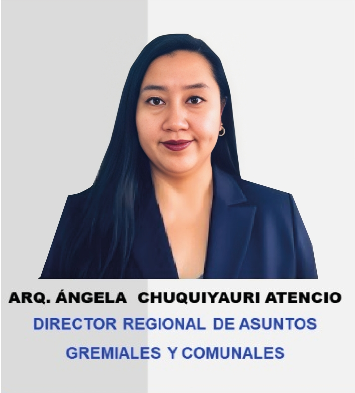Arq. ÁNGELA CHUQUIYAURI ATENCIO